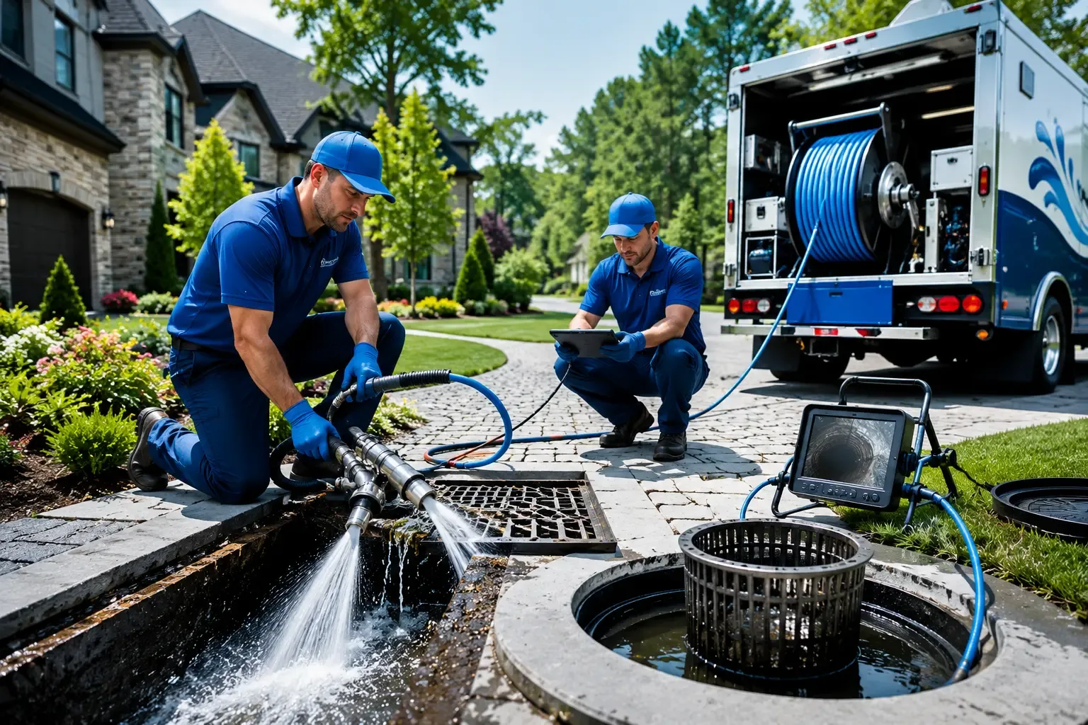 Local outdoor drain cleaning professionals in Plainfield, OH