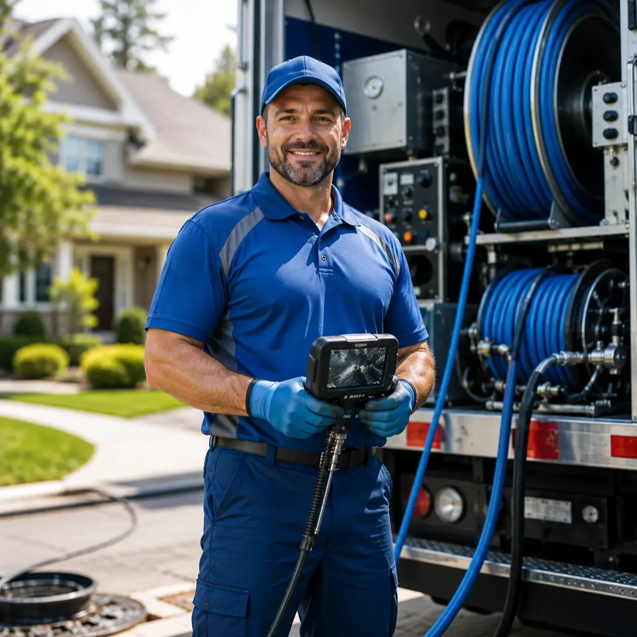 Local outdoor drain cleaning specialists in Plainfield, OH